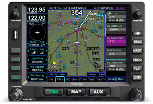 Avidyne IFD540 Touch Screen GPS