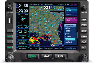 Avidyne IFD540 Touch Screen GPS