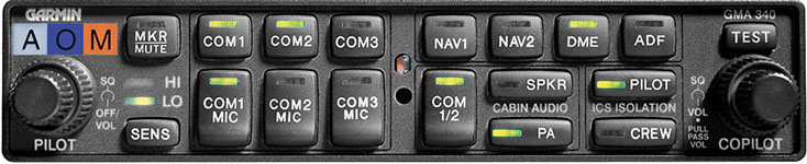 Garmin GMA340 Audio Panel