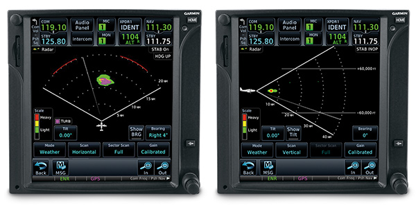 GXW70 vertical and horizontal scan views